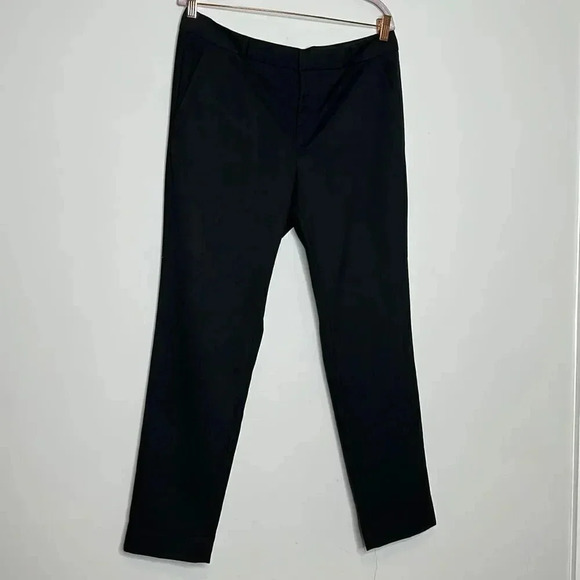 Banana Republic Ryan Slim Straight-Fit Washable Wool-Blend Pant Size 12 - Picture 3 of 9